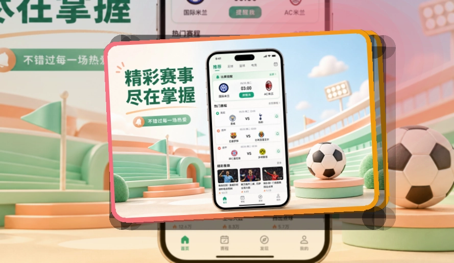 xingkong App使用亮点,比赛日更方便,资讯阅读和直播入口都更顺手 页面展示